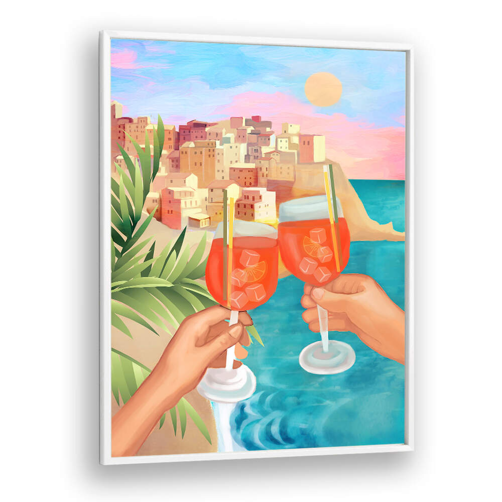 APEROL SUNSET , BAR & CAFE ART
