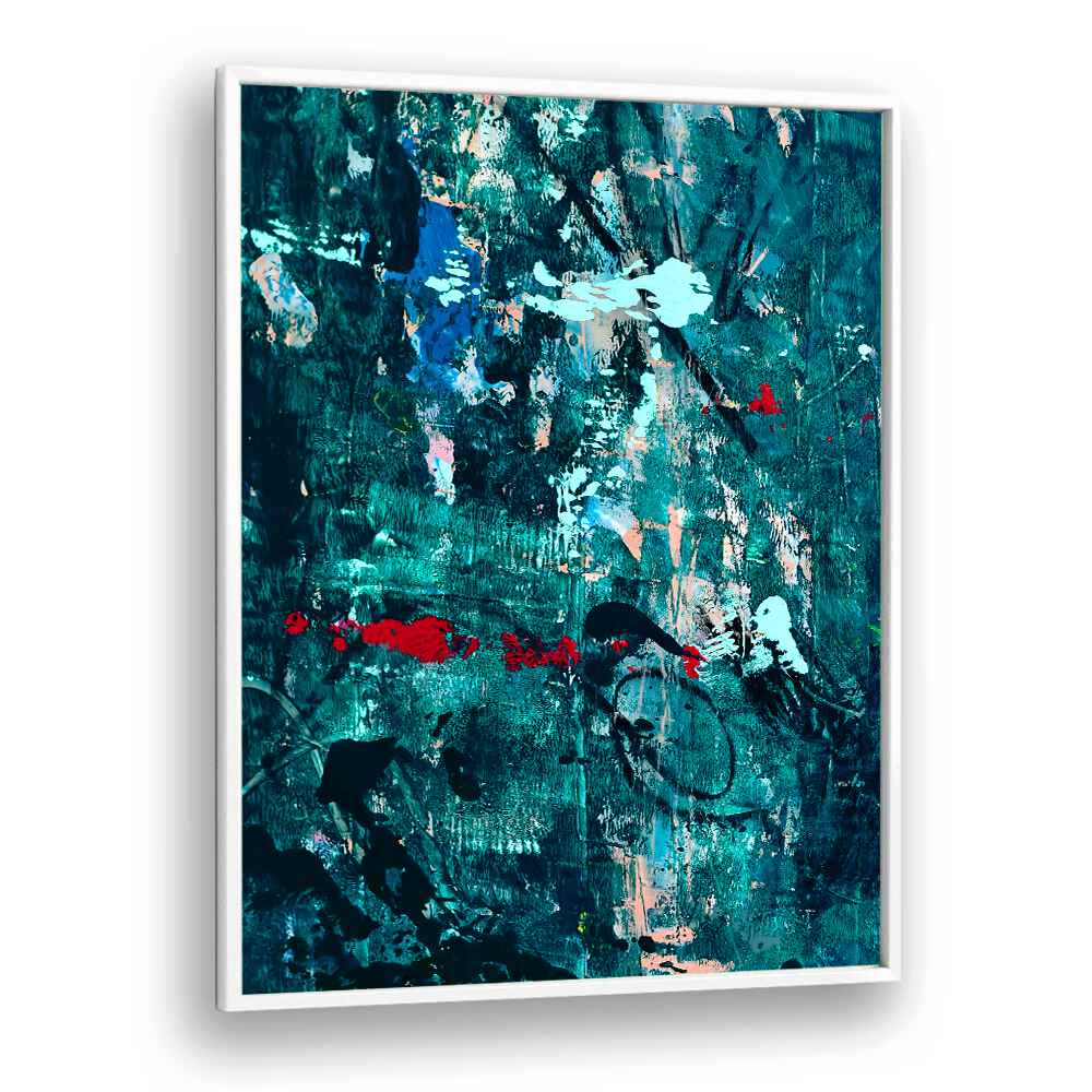 Stunning A SOLITUDE, ABSTRACT PAINTINGS featuring deep hues and emotional textures, perfect for modern decor.