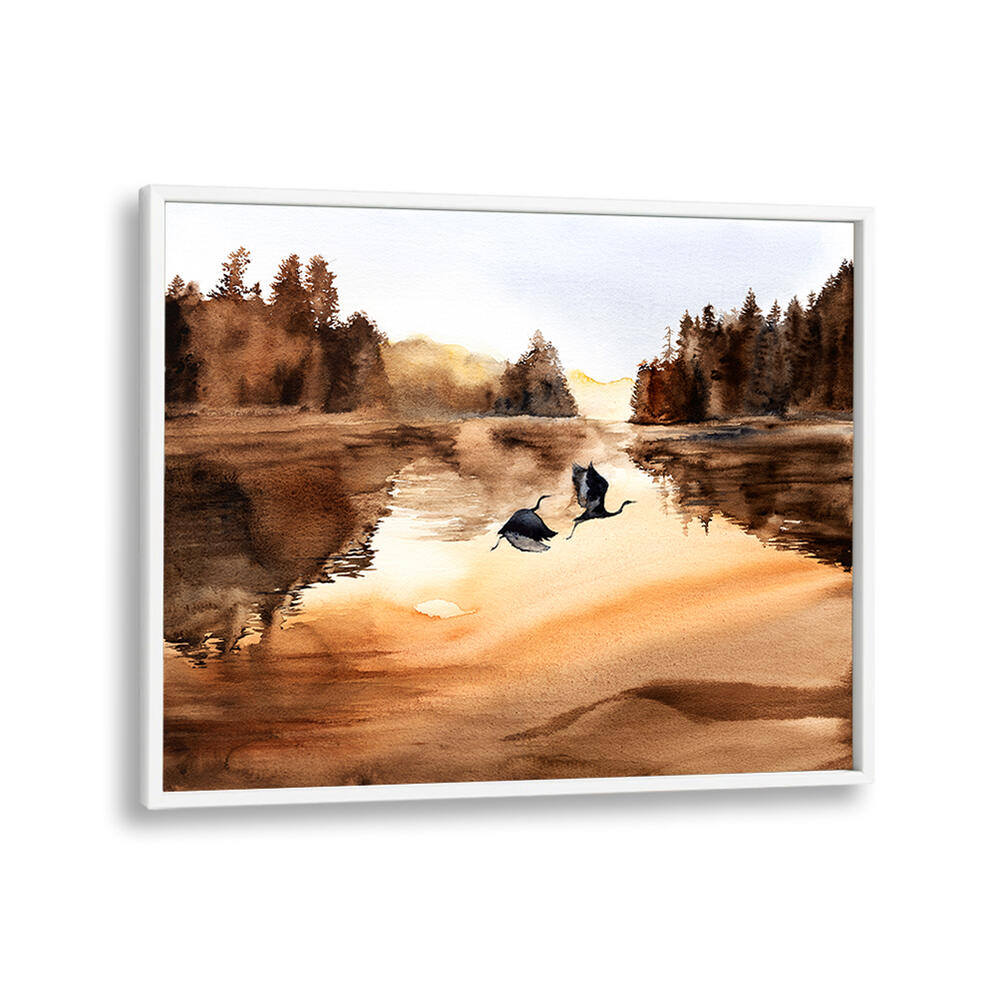 AUTUMN PASSAGE , LANDSCAPE PAINTINGS