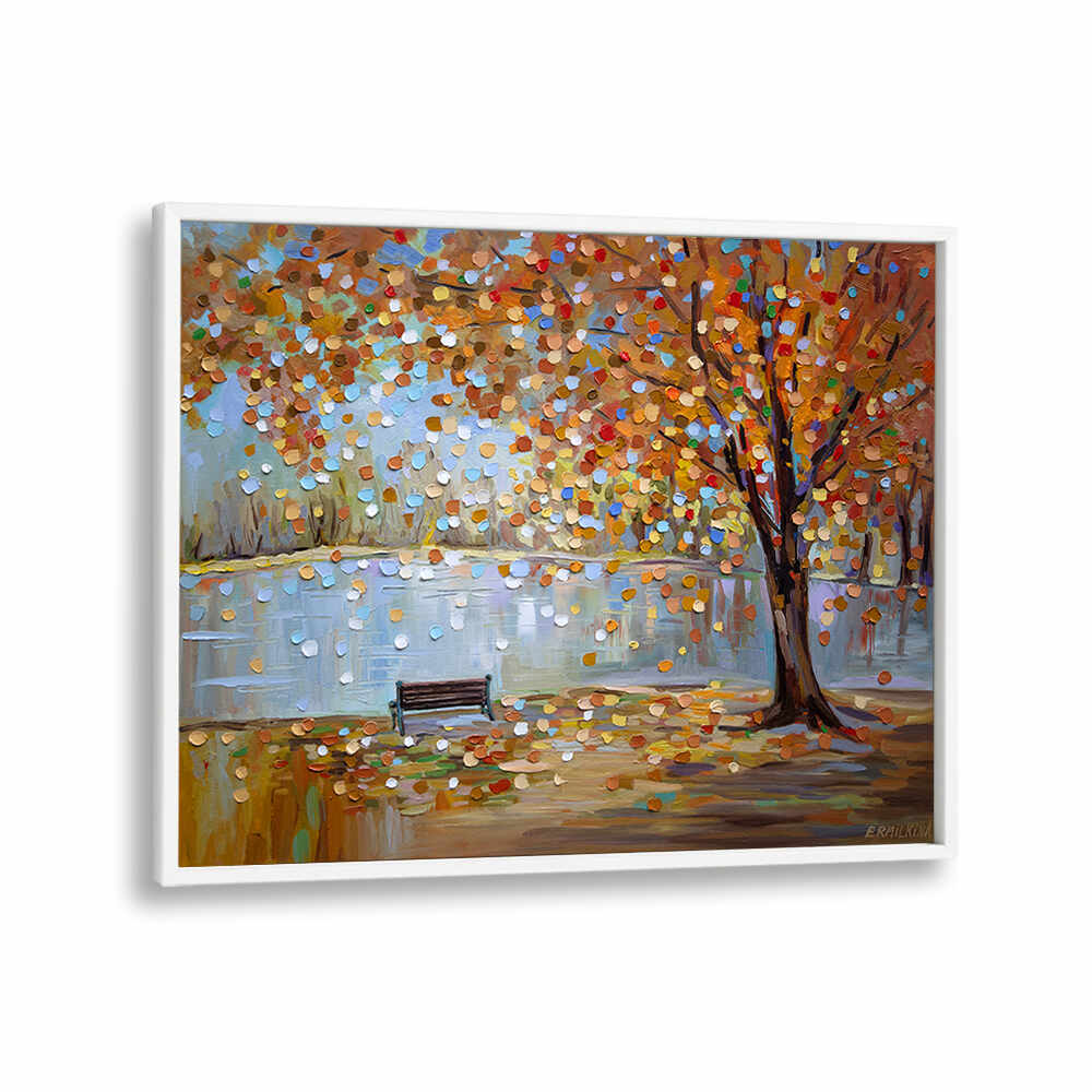 AUTUMN VEIL , MODERN IMPRESSIONISM PAINTINGS