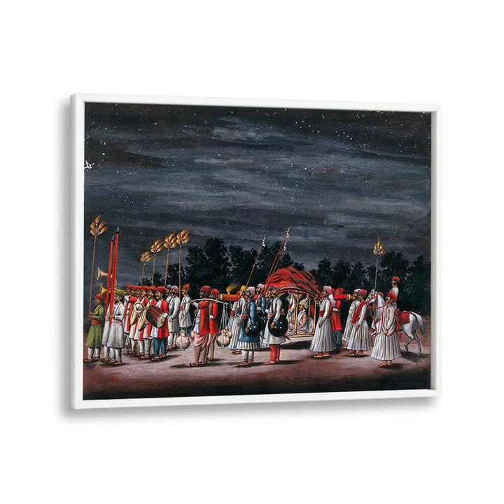 A WEDDING PROCESSION BY NIGHT