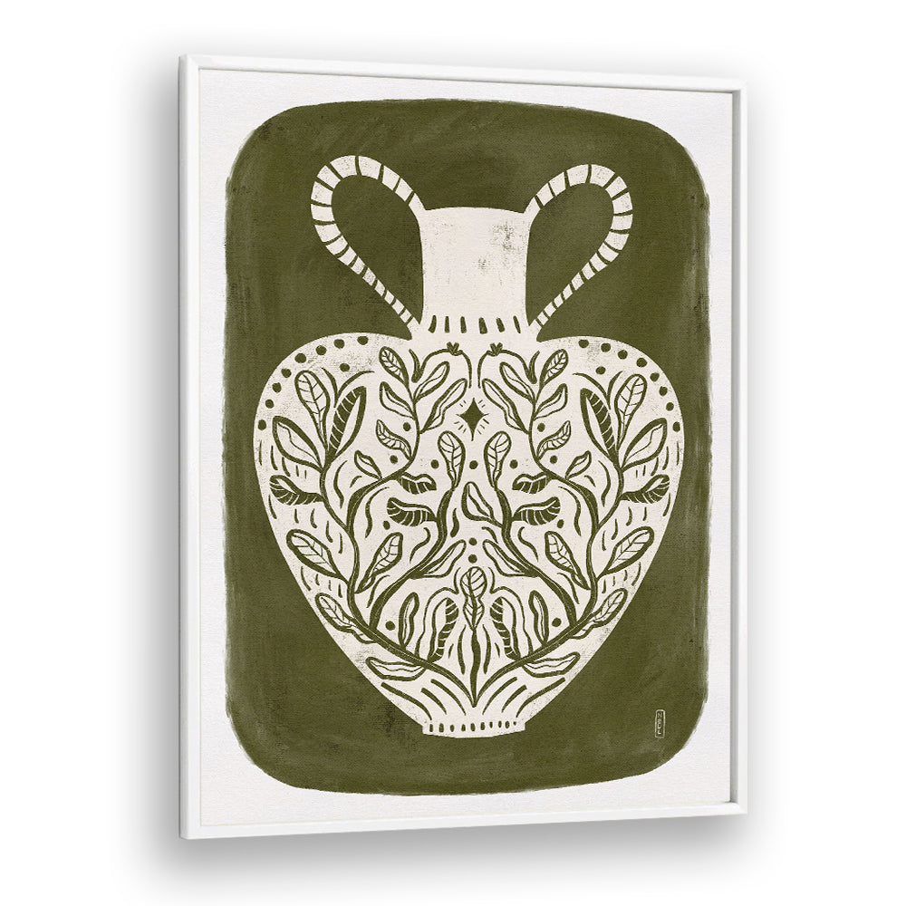 BOTANICAL FOLK VASE