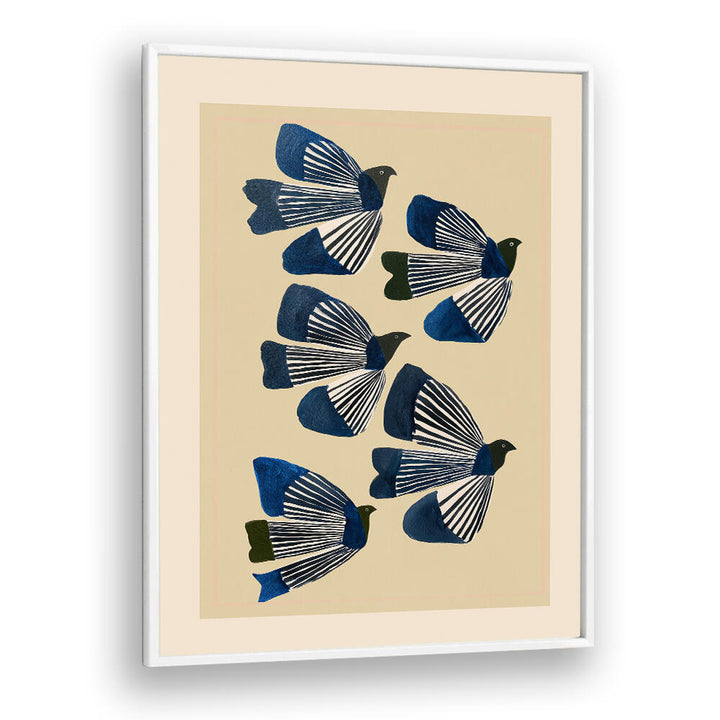 BIRDS IN FLIGHT , ANIMAL PAINTINGS