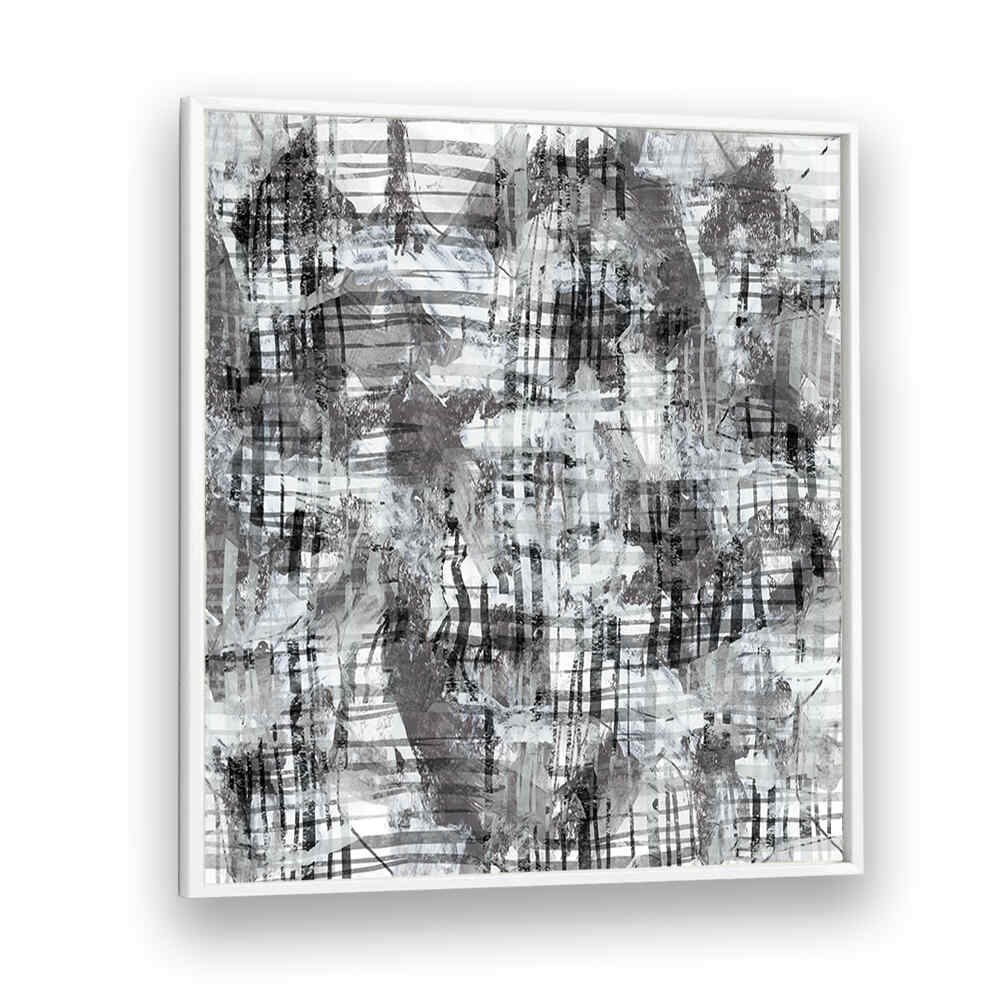 MINIMAL ORGANIC LINES II, ABSTRACT PAINTINGS showcase fluid shapes in earthy tones, perfect for enhancing any living space.