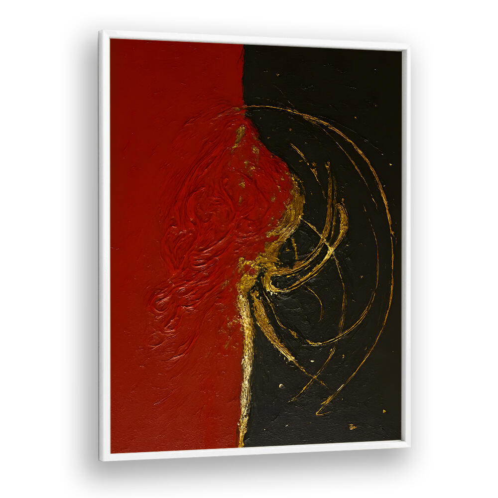 BLOOD AND GOLD SPIRAL , EXPRESSIONISM PAINTINGS