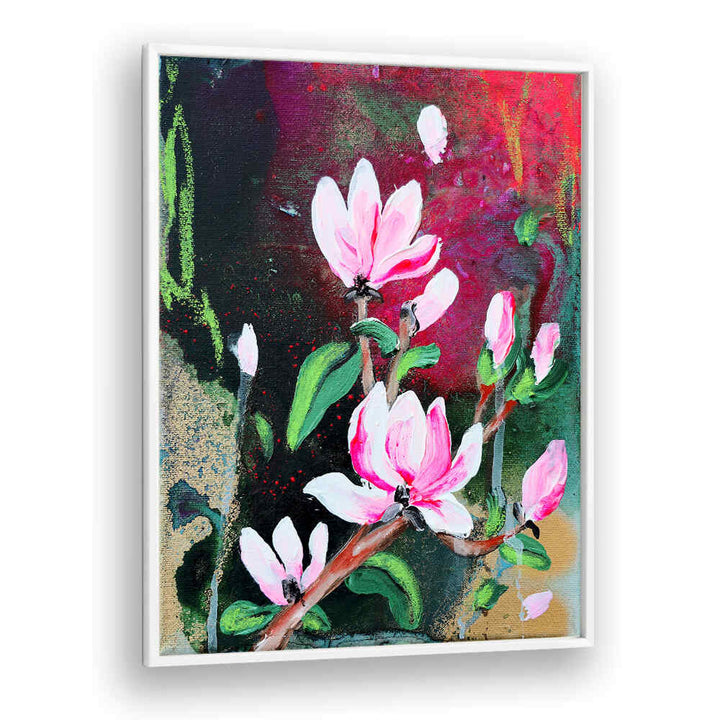 BLOOMING ELEGANCE , FLORAL FLOWER PAINTINGS