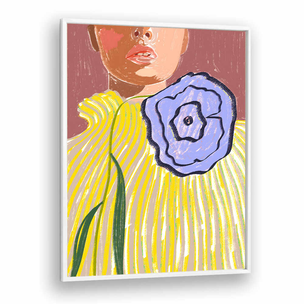 BLOSSOM ELEGANCE , PORTRAITS & FIGURATIVE ILLUSTRATIONS