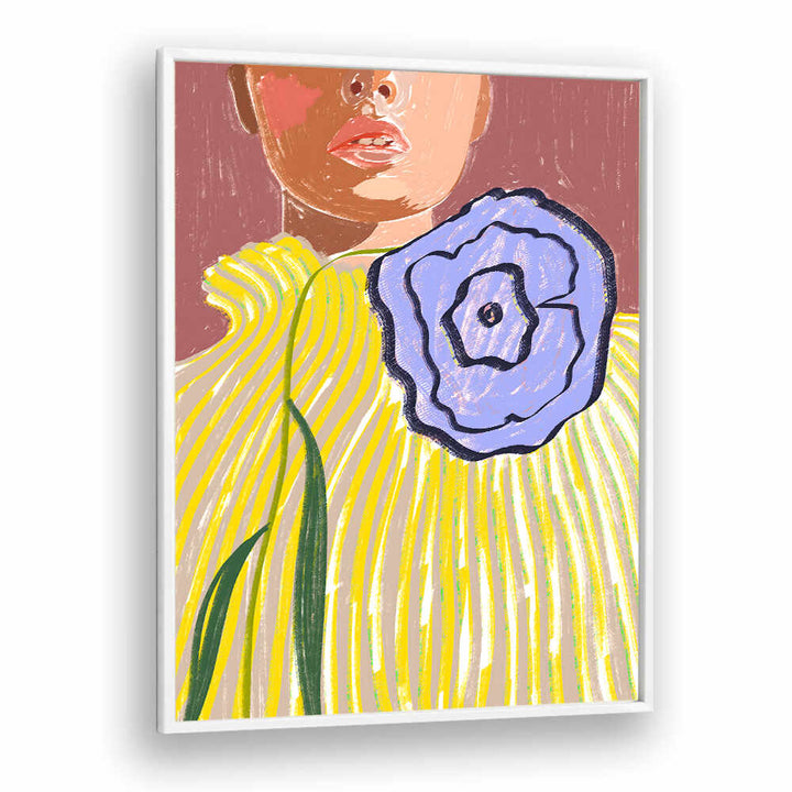 BLOSSOM ELEGANCE , PORTRAITS & FIGURATIVE ILLUSTRATIONS