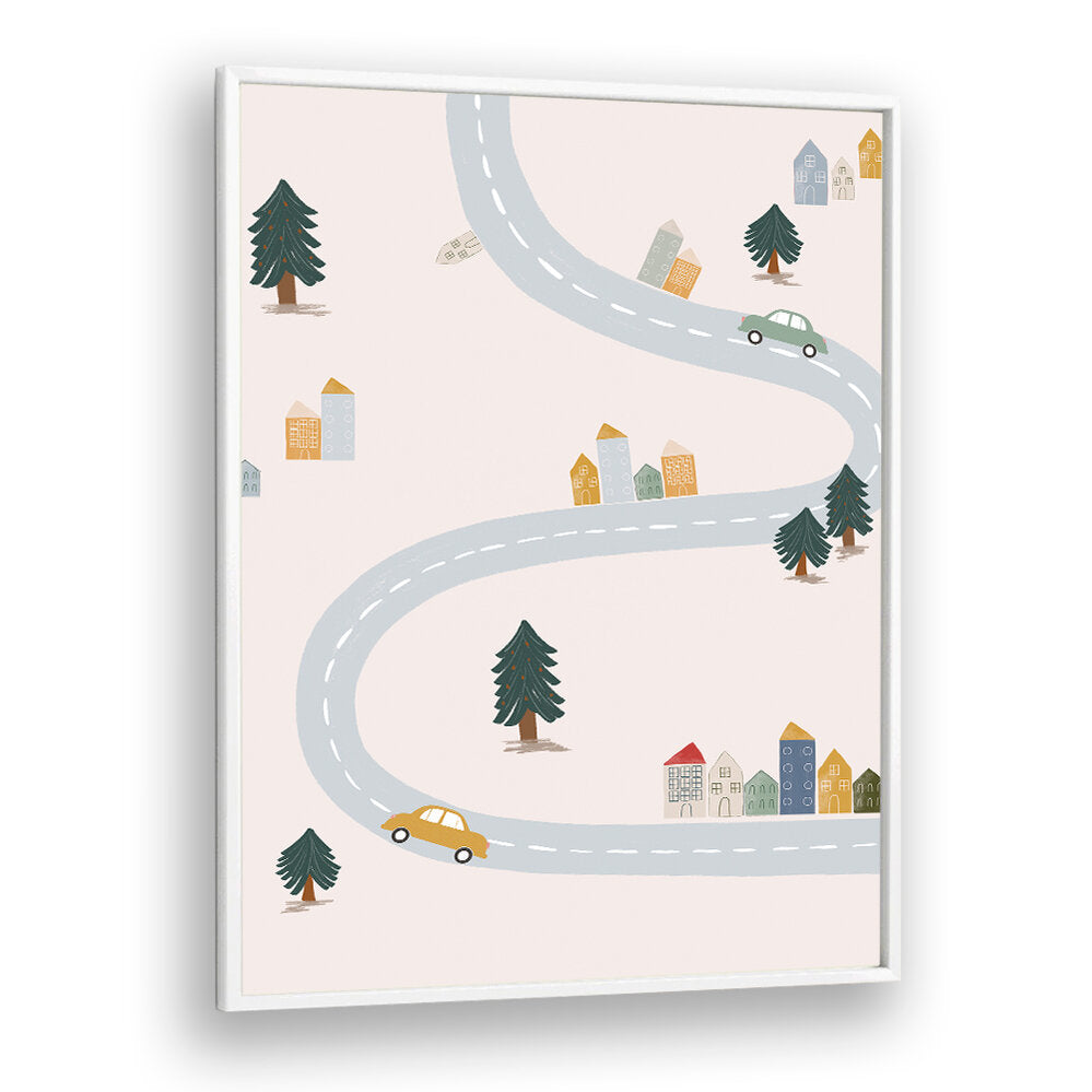 BLUE GREEN VILLAGE , KIDS ROOM PAINTINGS