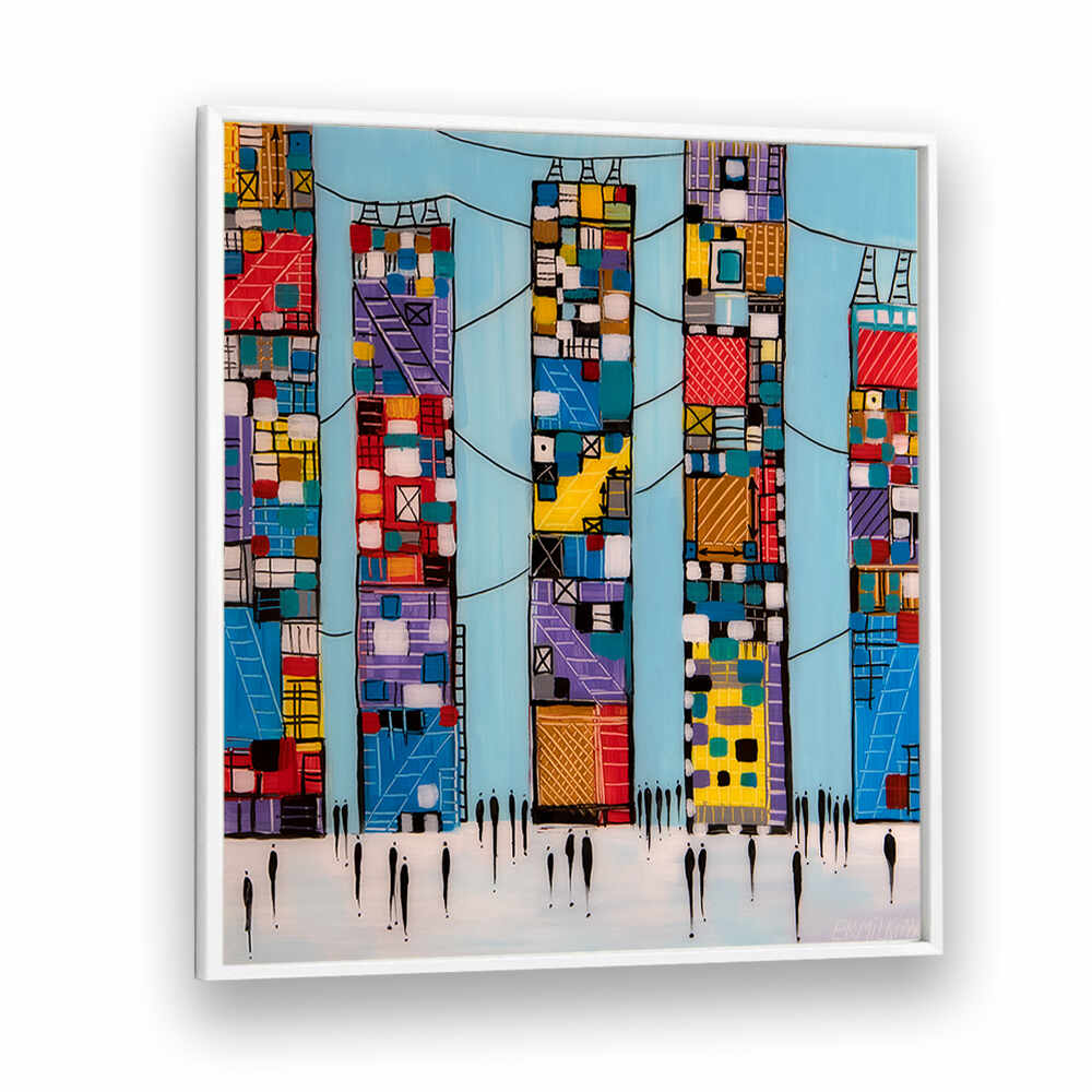 BLUE SKY , MODERN IMPRESSIONISM PAINTINGS