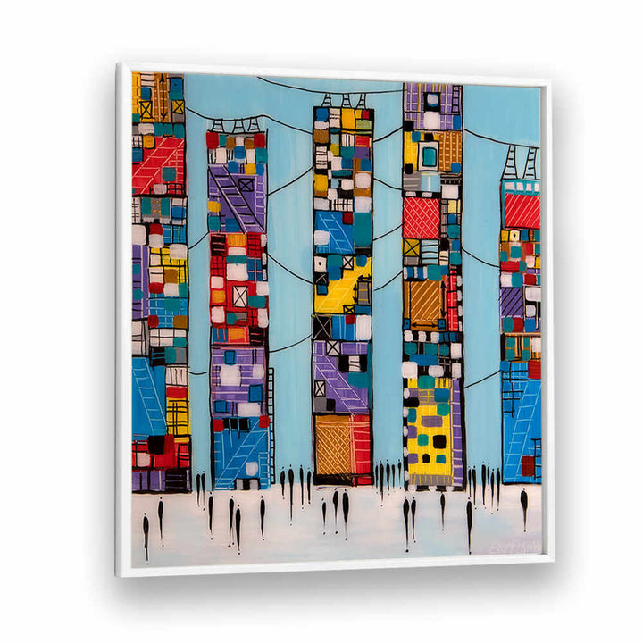 BLUE SKY , MODERN IMPRESSIONISM PAINTINGS