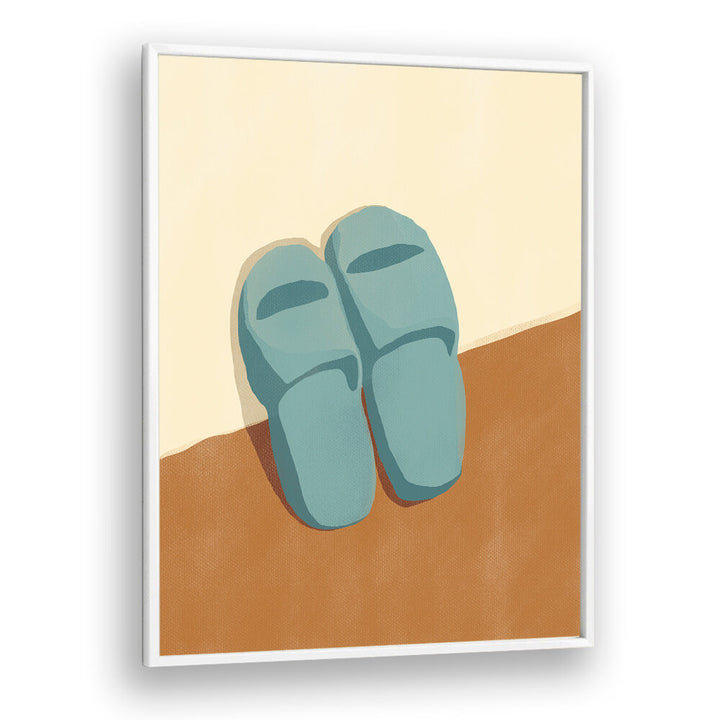 BLUE SLIPPERS , FASHION POSTERS