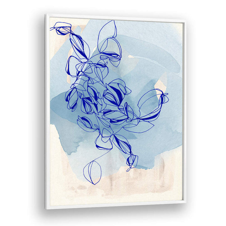 BLUE VINE ELEGANCE , ORGANIC FORMS