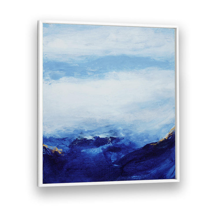 BLUE AND WHITE LANDSCAPE