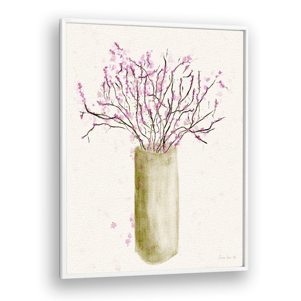 BLUSH PINK FLORAL VASE