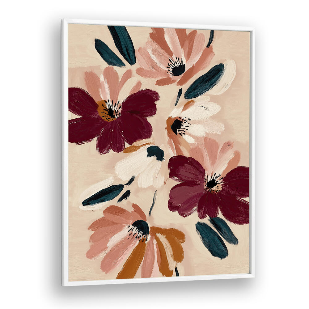 BLUSH AND WINE BLOSSOMS I