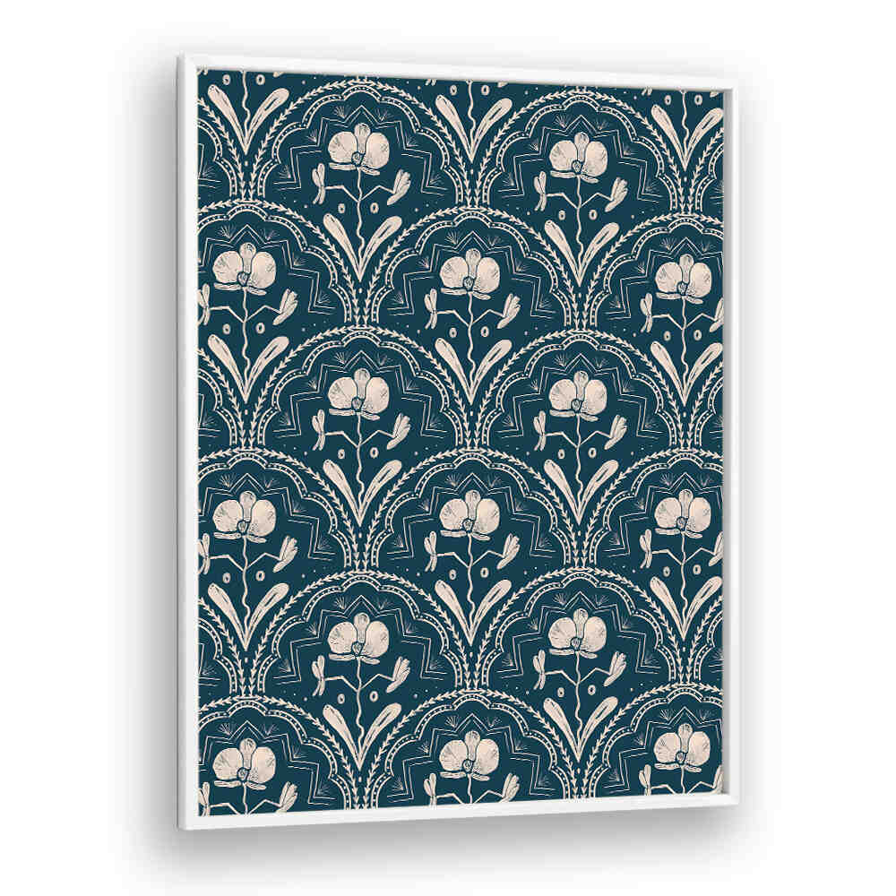 BOHO ORCHID TILES PATTERN