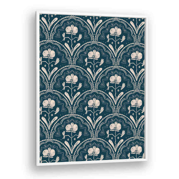 BOHO ORCHID TILES PATTERN