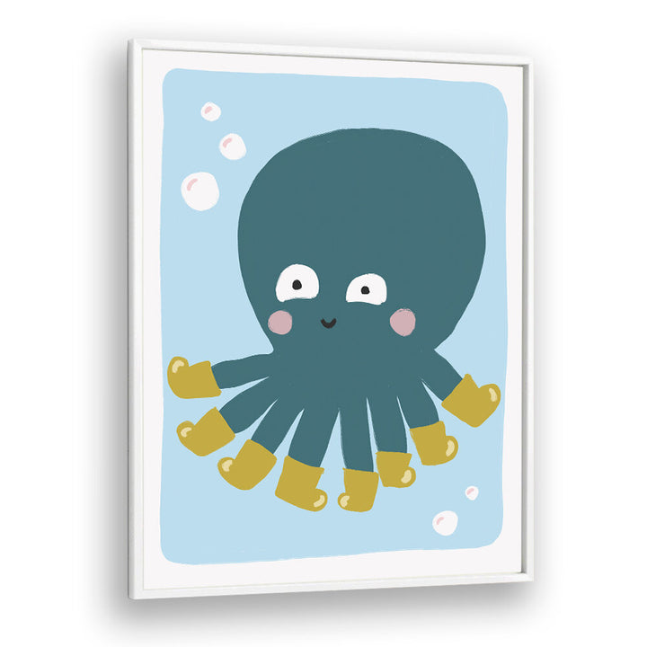 BOOTED OCTOPUS FUN , KIDS ROOM PAINTINGS
