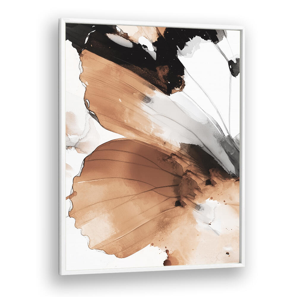 BUTTERFLY ABSTRACT , FLORAL FLOWER PAINTINGS