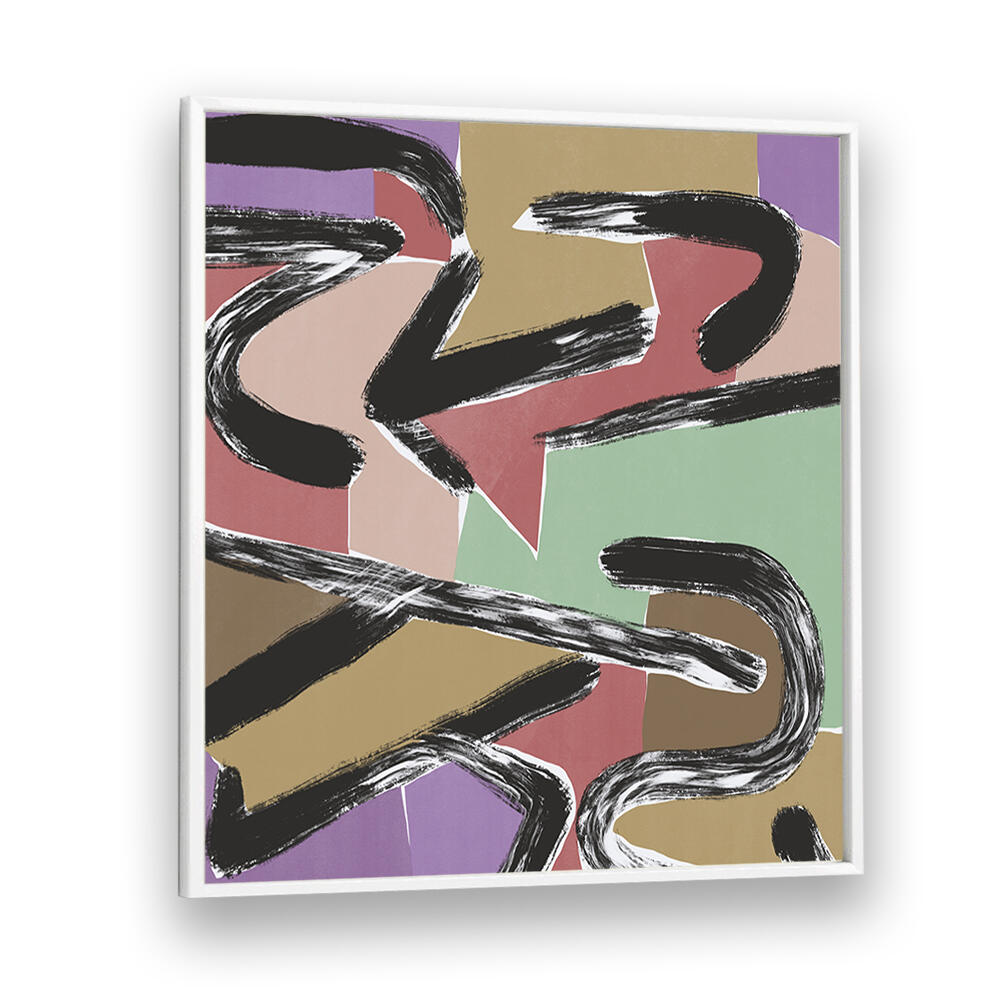 CHAOTIC BRUSHSTROKES , ABSTRACT PAINTINGS