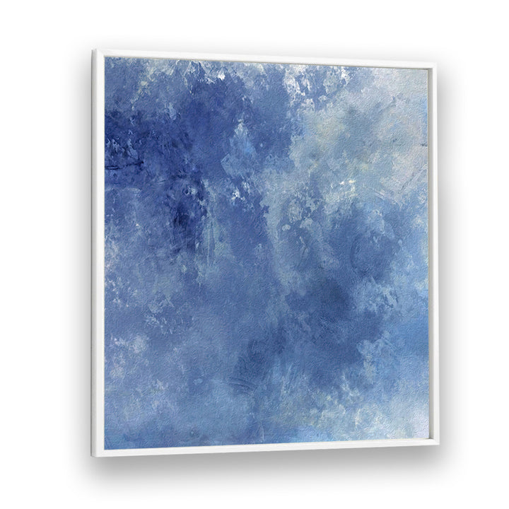 Vibrant abstract painting in blue tones, a perfect piece from the CHASING BLUE SKIES, ABSTRACT PAINTINGS collection.