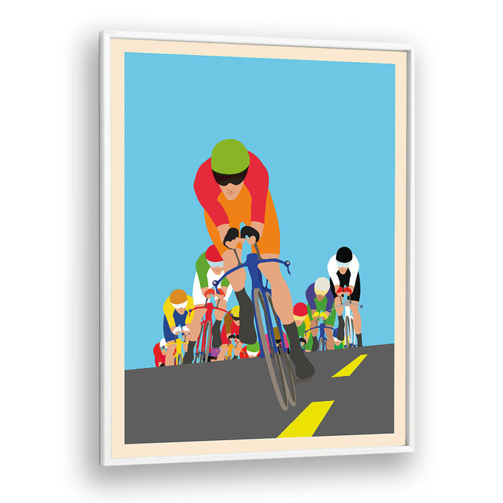 CHASING PACK ART PRINT , SPORTS POSTERS