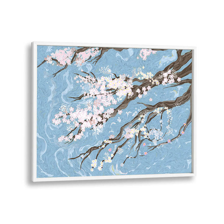CHERRY BLOSSOMS , FLORAL FLOWER PAINTINGS