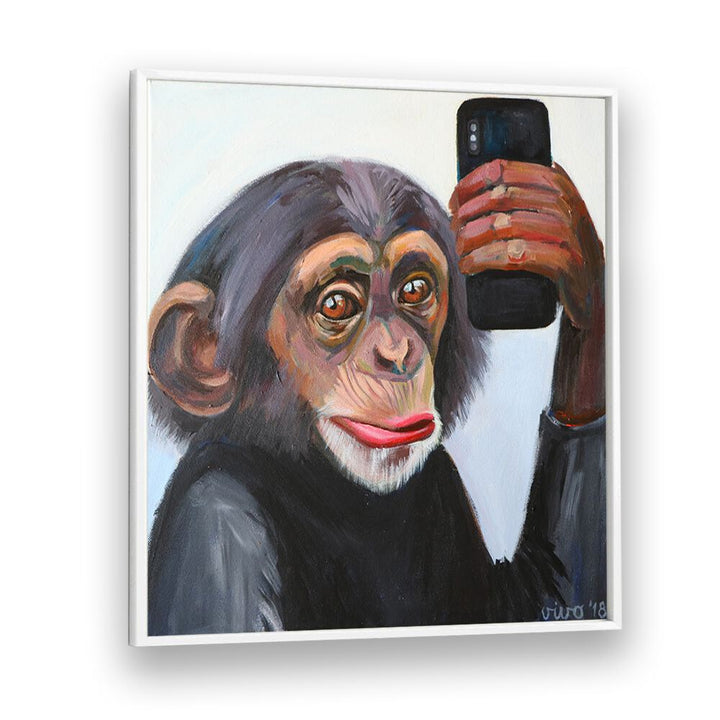 Charming CHIMP'S SELFIE MOMENT, COMIC POSTERS add vibrant comic art flair to any space. Perfect for unique decor!