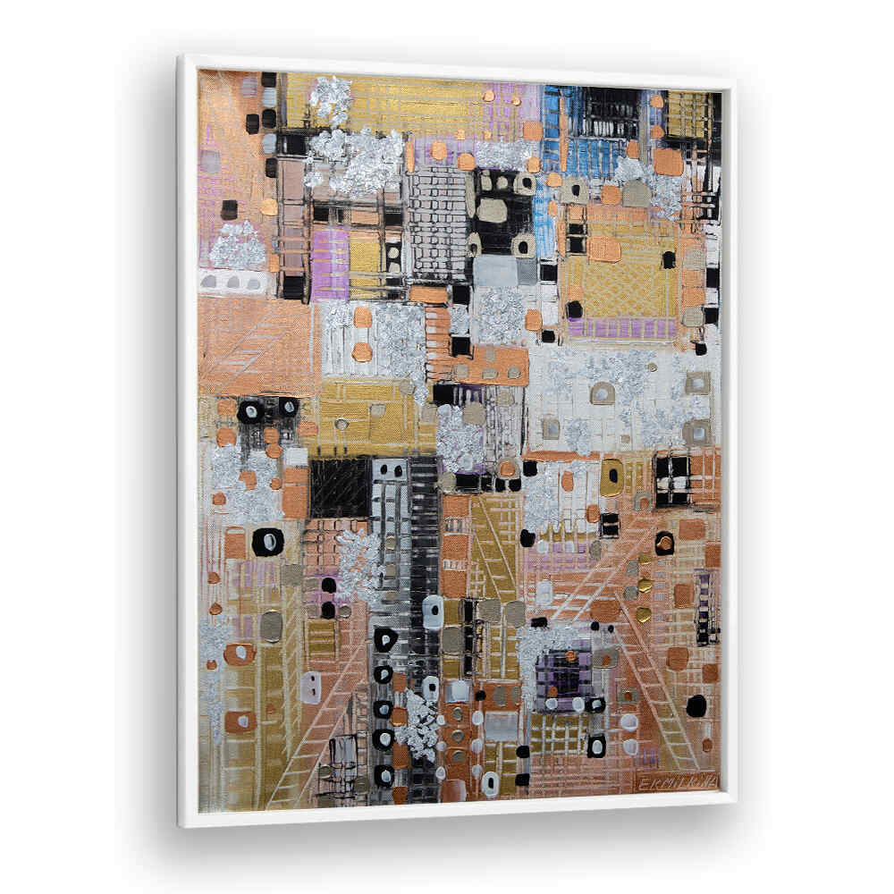 CITY ESCAPE II , MODERN IMPRESSIONISM PAINTINGS