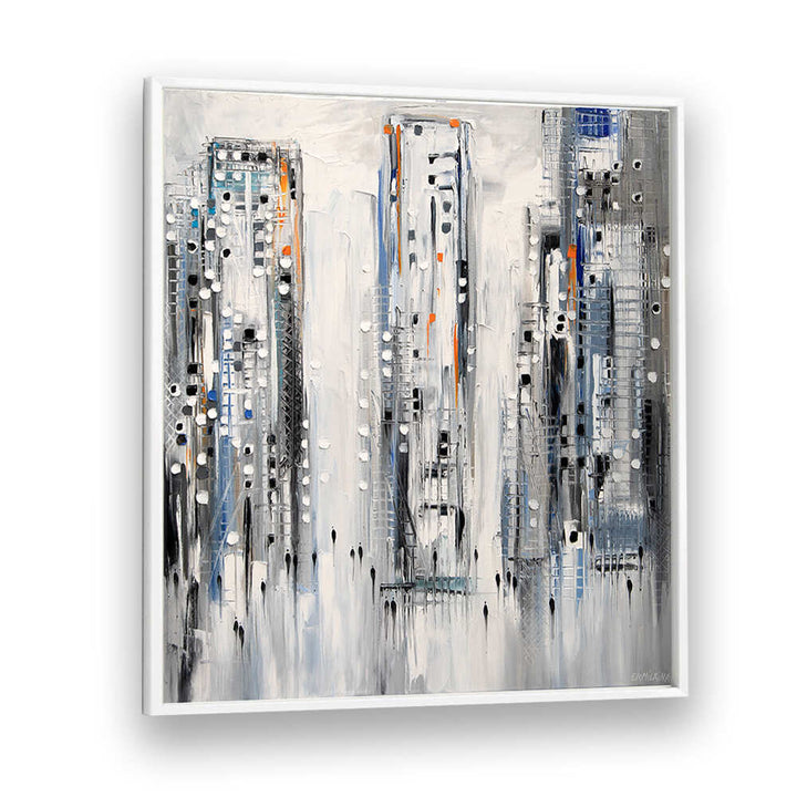 CITY VIBES , MODERN IMPRESSIONISM PAINTINGS