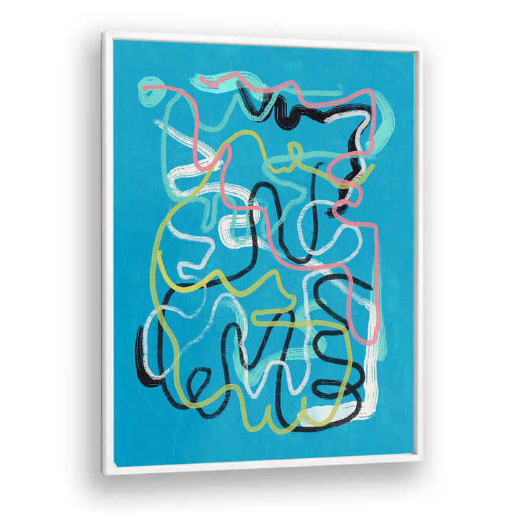 COLORFUL LINES , ABSTRACT PAINTINGS