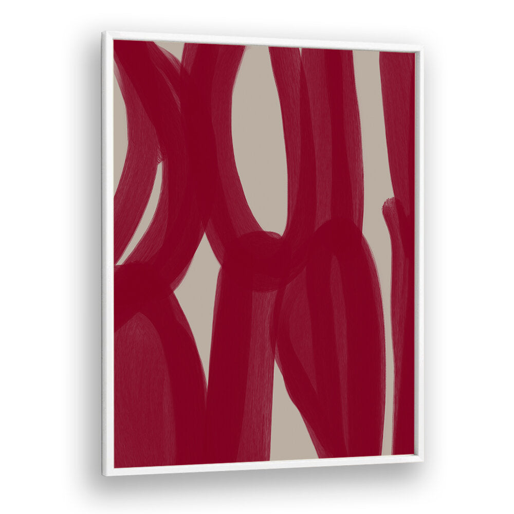 COLOUR PALETTE BURGUNDY IV , ABSTRACT PAINTINGS