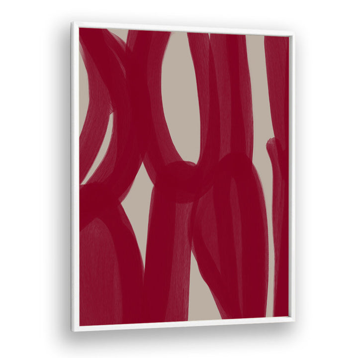COLOUR PALETTE BURGUNDY IV , ABSTRACT PAINTINGS