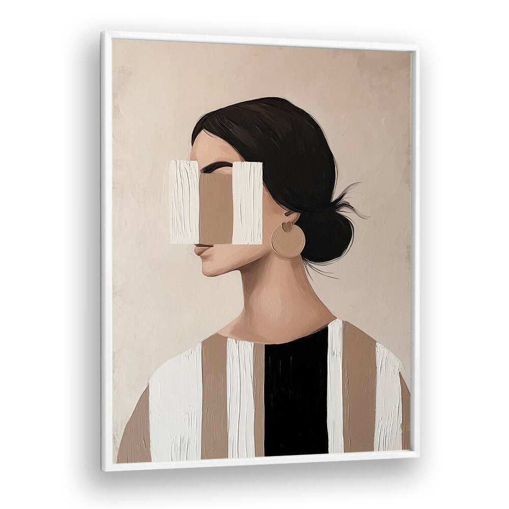COLOUR PALETTE MOCHA MOUSSE XI , PORTRAITS & FIGURATIVE ILLUSTRATIONS