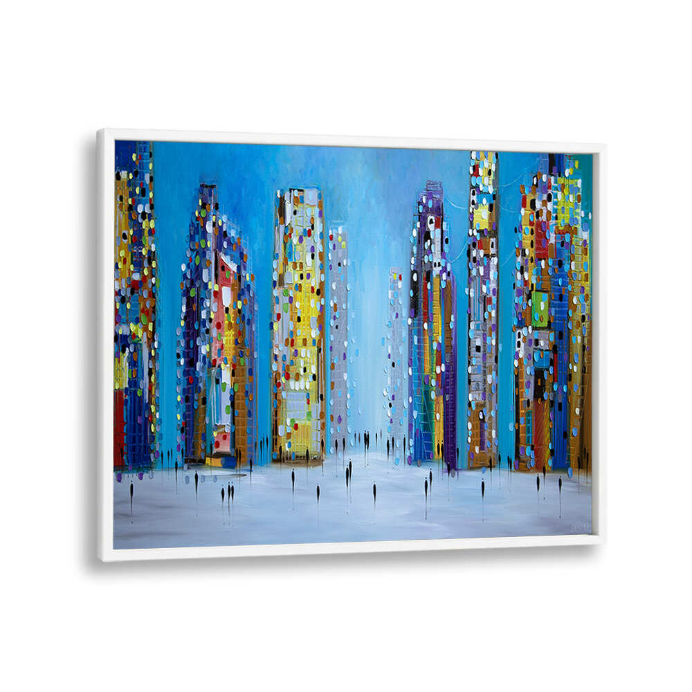 COSMOPOLITAN LIFE , MODERN IMPRESSIONISM PAINTINGS