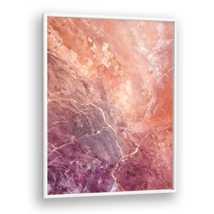 Crimson Earth Veins, abstract paintings showcasing rich crimson tones and earthy textures for stunning home decor.