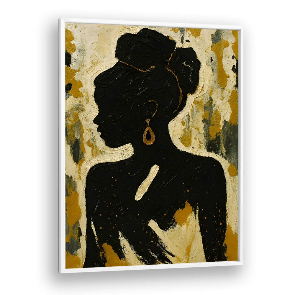 CROWNED IN SOLITUDE , EXPRESSIONISM PAINTINGS