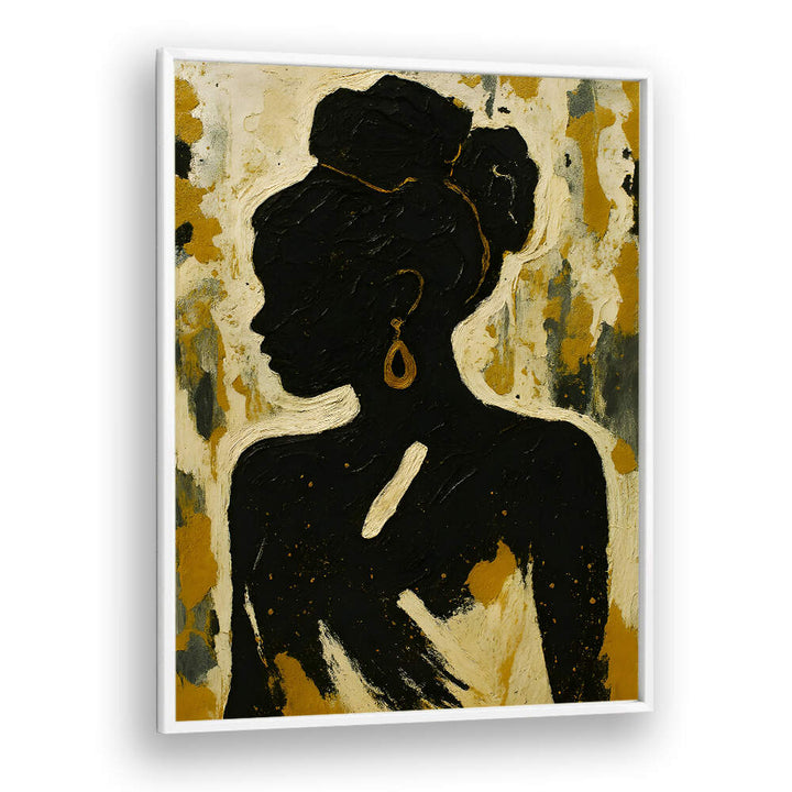 CROWNED IN SOLITUDE , EXPRESSIONISM PAINTINGS