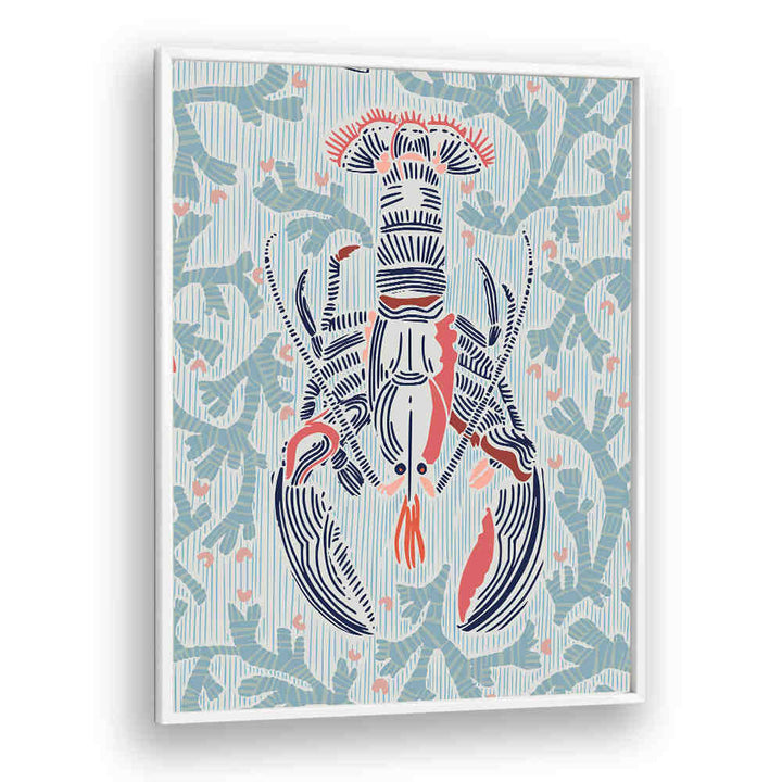 Stunning CRUSTACEAN CORE MINT, BAR art adds elegance and charm to any cafe setting, perfect for your decor.
