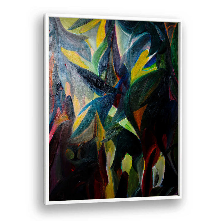 DEEP WOODS , ABSTRACT PAINTINGS