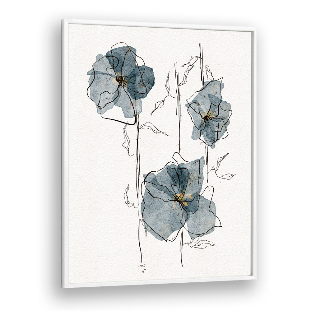 DELICATE BLUE BLOOMS