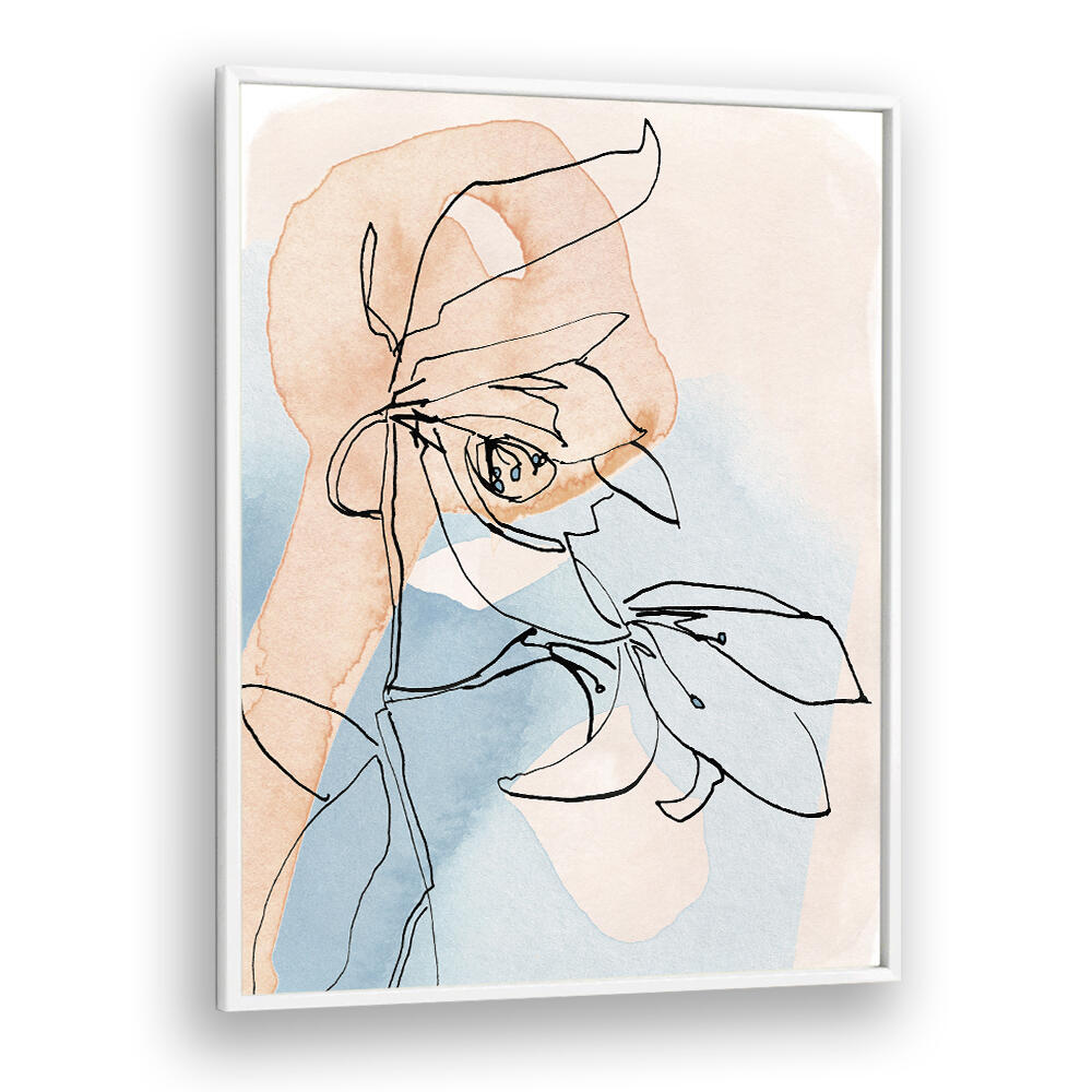 DELICATE LINE BLOOM , ORGANIC FORMS