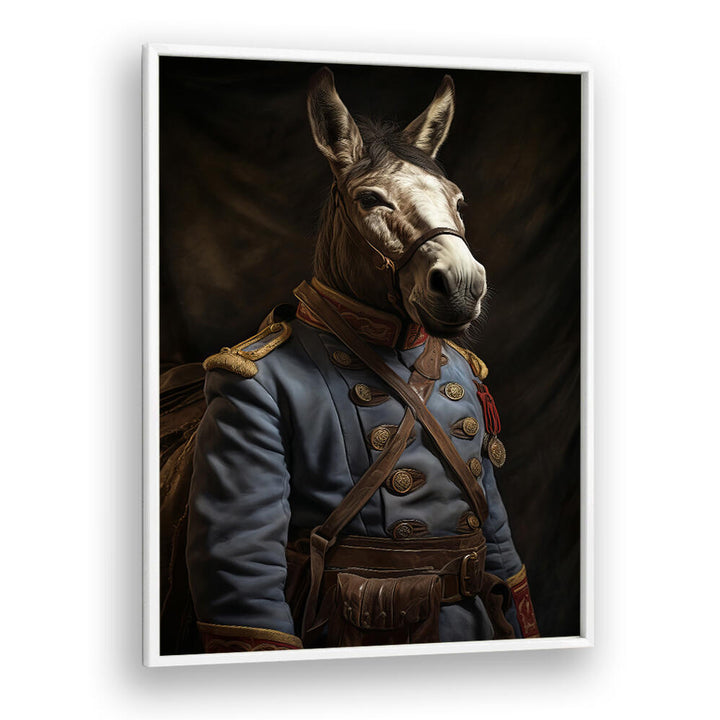 DONKEY IN COSTUME II , ANIMAL PAINTINGS