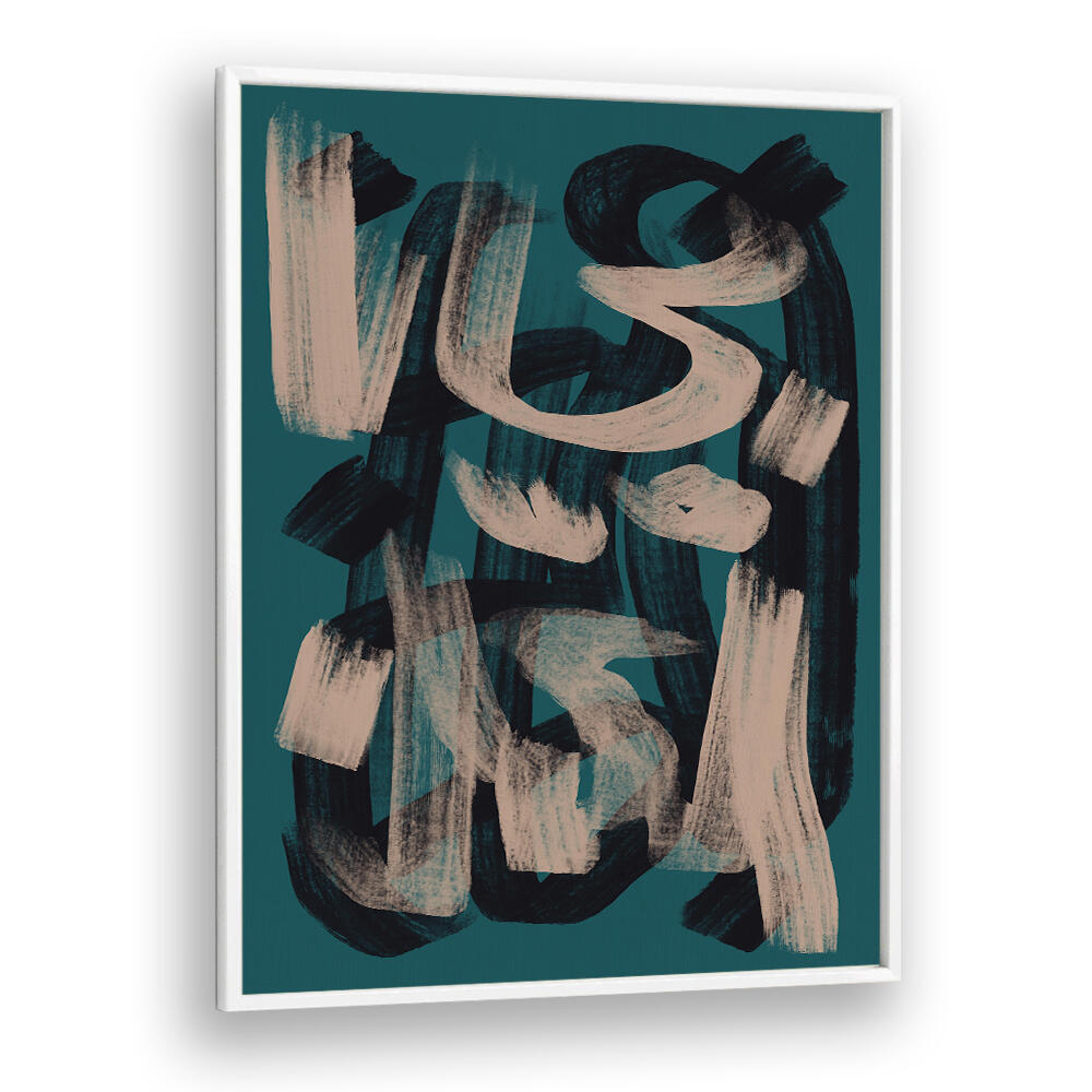 DRY BRUSH GREEN , ABSTRACT PAINTINGS