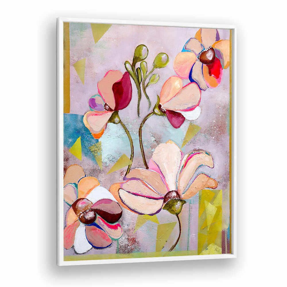 EDEN , FLORAL FLOWER PAINTINGS