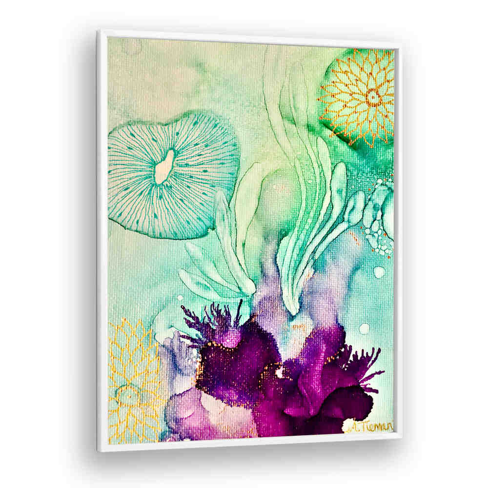 Vibrant EMERALD WATERS, BEACH PAINTINGS showcasing coastal serenity for a perfect beachside ambiance.