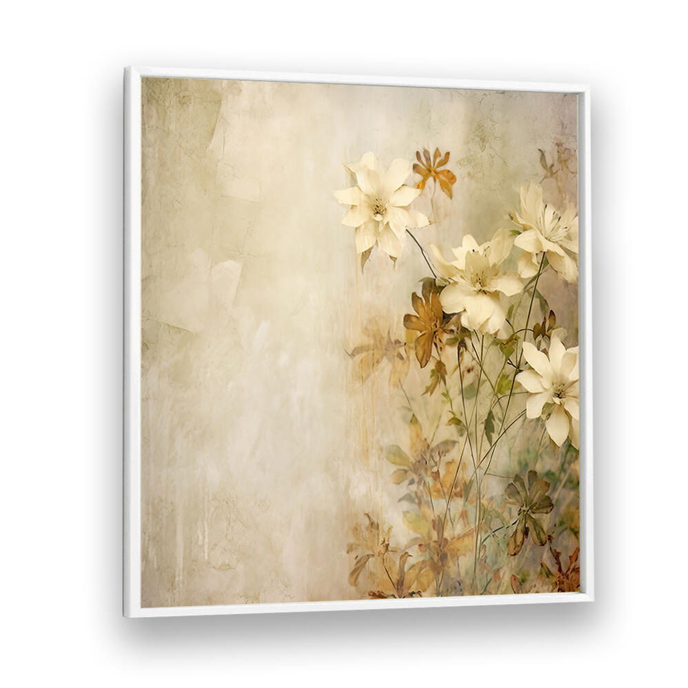 FA VINTAGE FLORAL XVIII , FLORAL FLOWER PAINTINGS