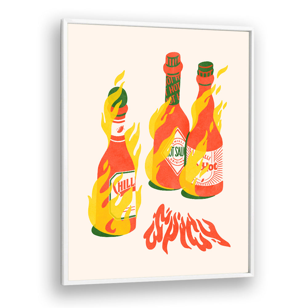 FIERY HOT SAUCE BOTTLES