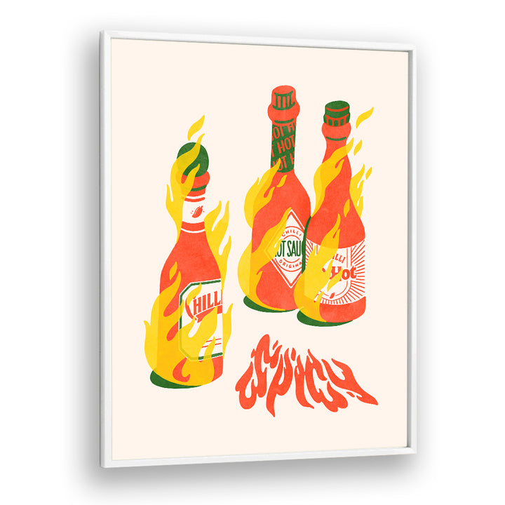 FIERY HOT SAUCE BOTTLES